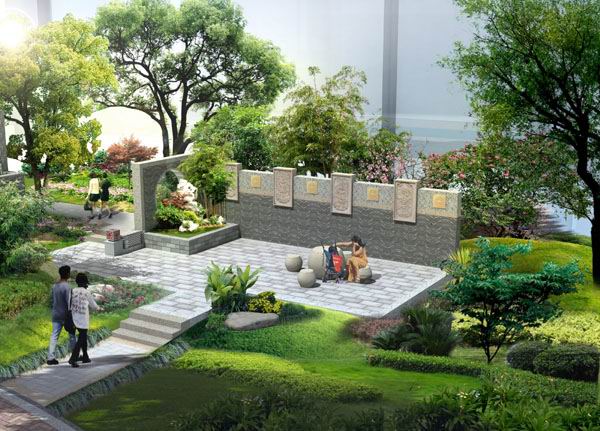 第一公館園林景觀設計http://ydyl.weixijia.com 鄭州園林景觀設計